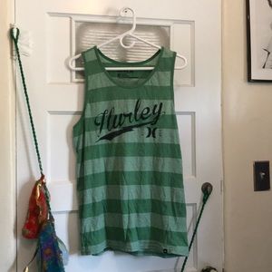 Hurley striped tank top